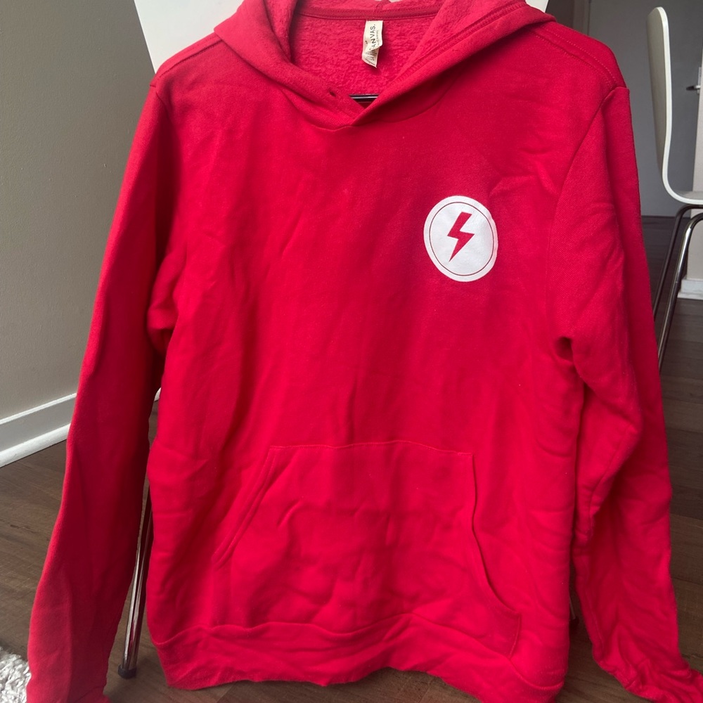 Red SparkCycle Pullover Hoodie
